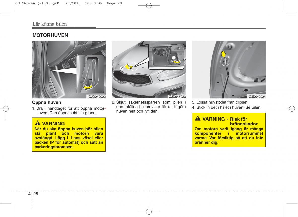 KIA Ceed II 2 instruktionsbok / page 99