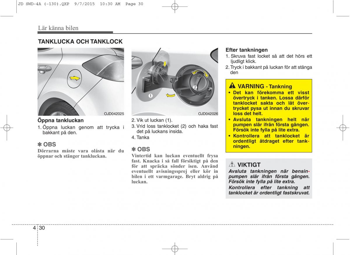 KIA Ceed II 2 instruktionsbok / page 101