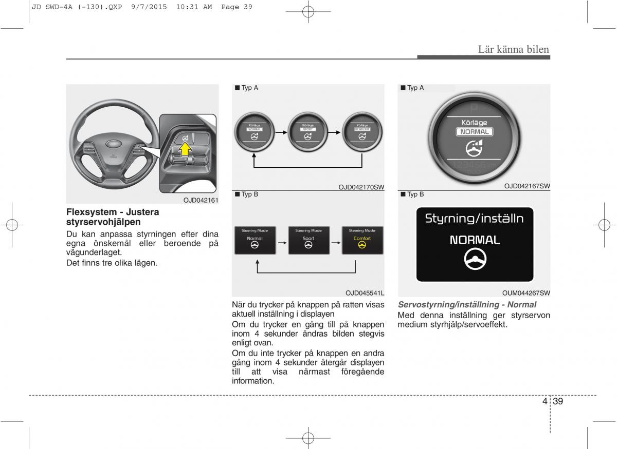 KIA Ceed II 2 instruktionsbok / page 110