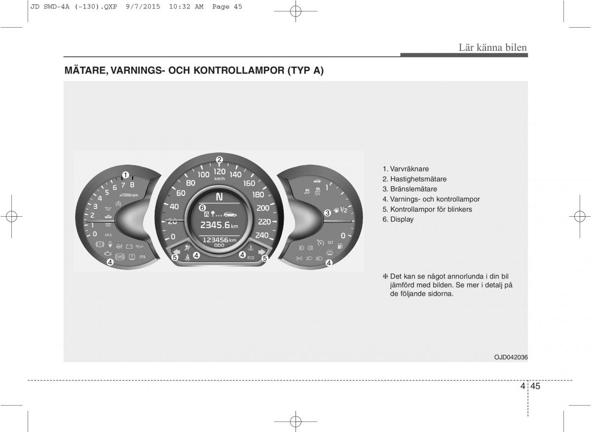 KIA Ceed II 2 instruktionsbok / page 116