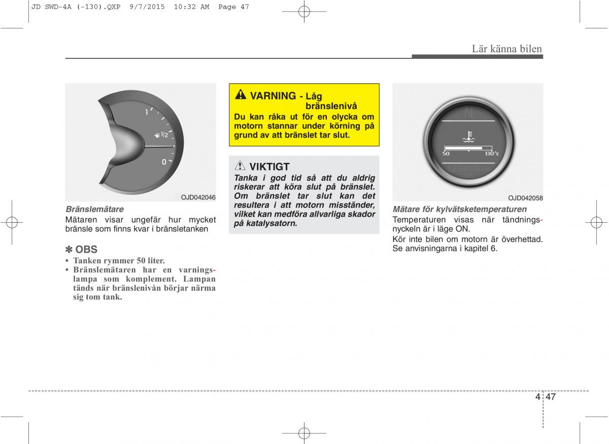 KIA Ceed II 2 instruktionsbok / page 118