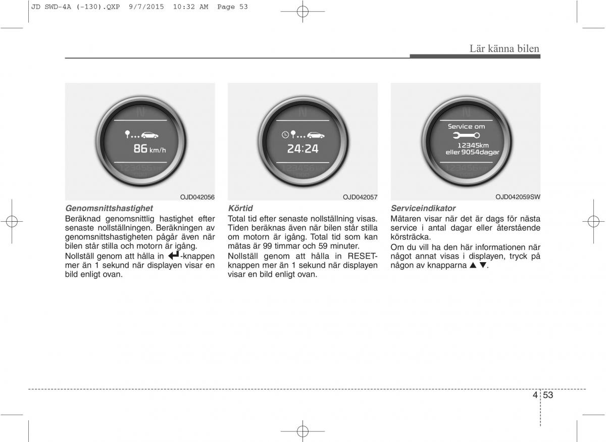 KIA Ceed II 2 instruktionsbok / page 124