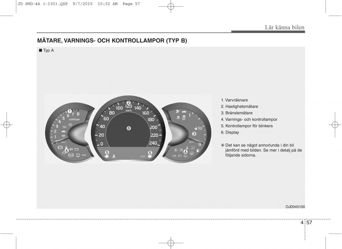 KIA Ceed II 2 instruktionsbok / page 128