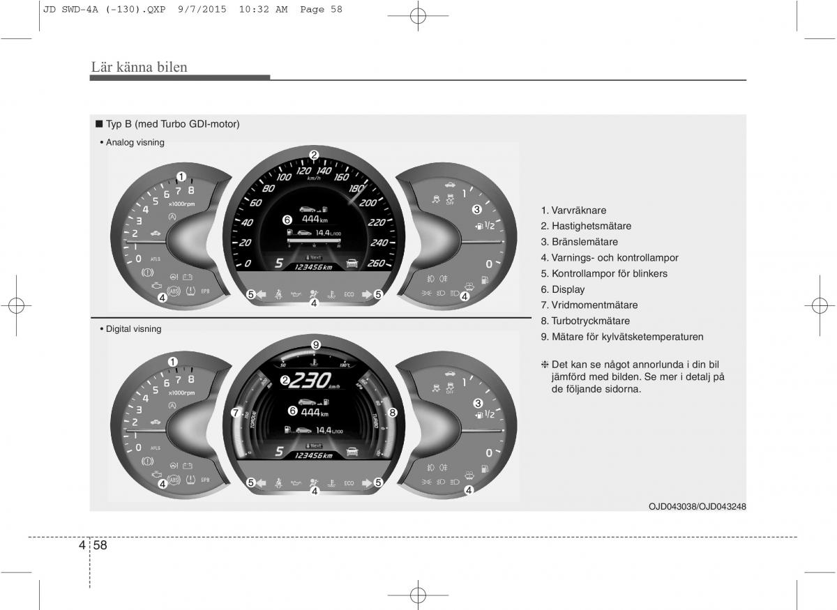 KIA Ceed II 2 instruktionsbok / page 129