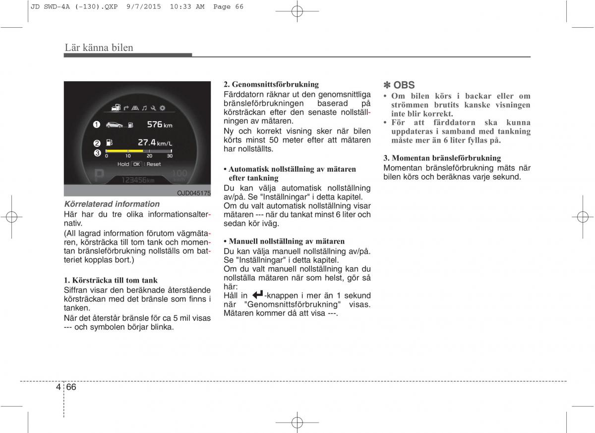 KIA Ceed II 2 instruktionsbok / page 137