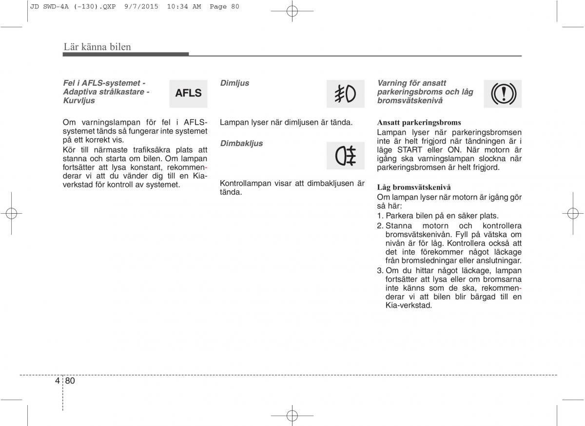 KIA Ceed II 2 instruktionsbok / page 151