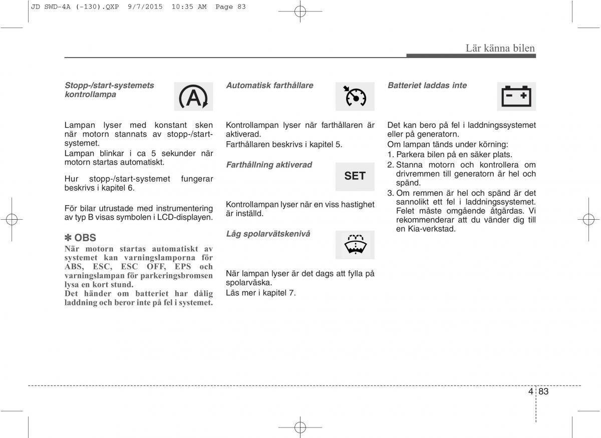 KIA Ceed II 2 instruktionsbok / page 154