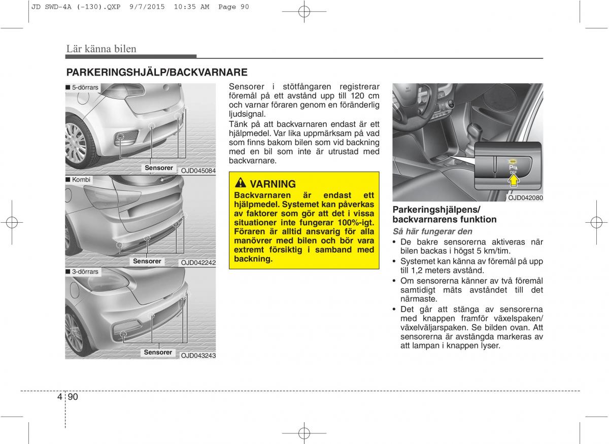 KIA Ceed II 2 instruktionsbok / page 161