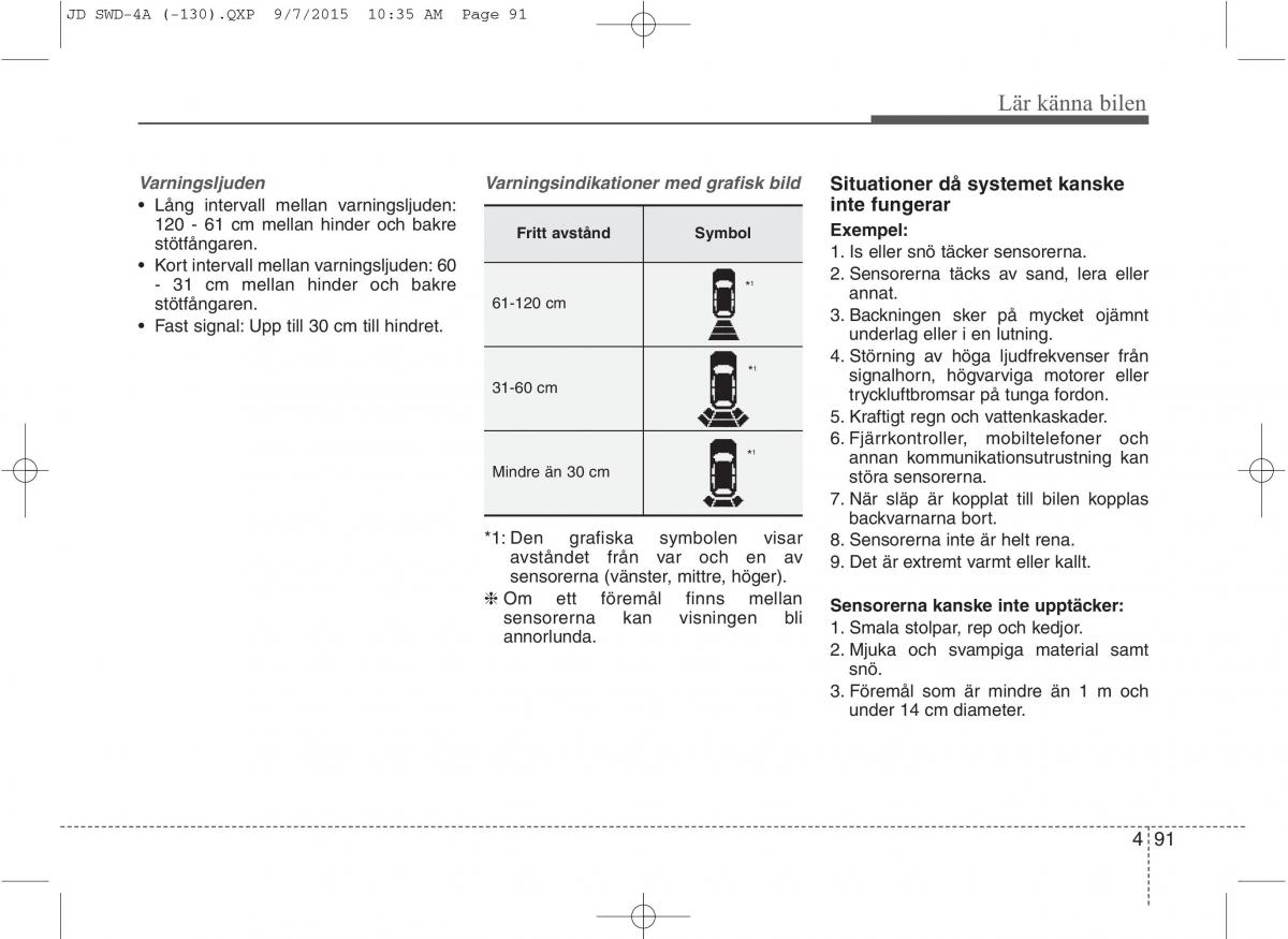 KIA Ceed II 2 instruktionsbok / page 162