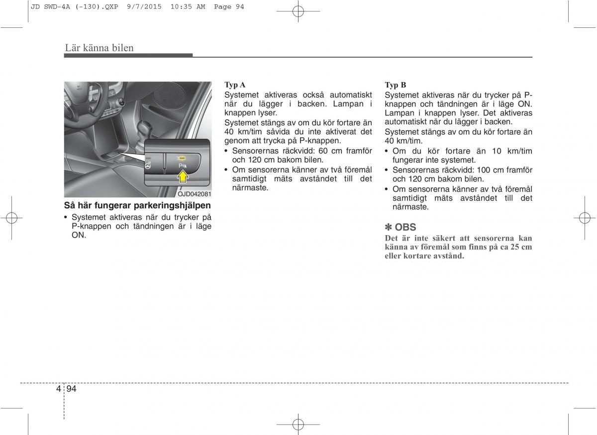 KIA Ceed II 2 instruktionsbok / page 165