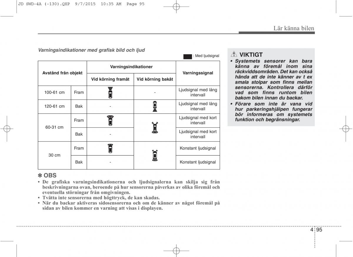 KIA Ceed II 2 instruktionsbok / page 166