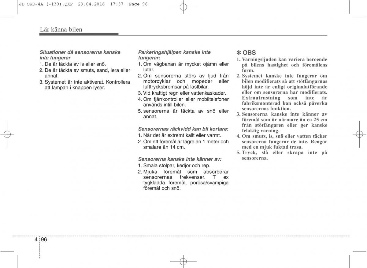 KIA Ceed II 2 instruktionsbok / page 167