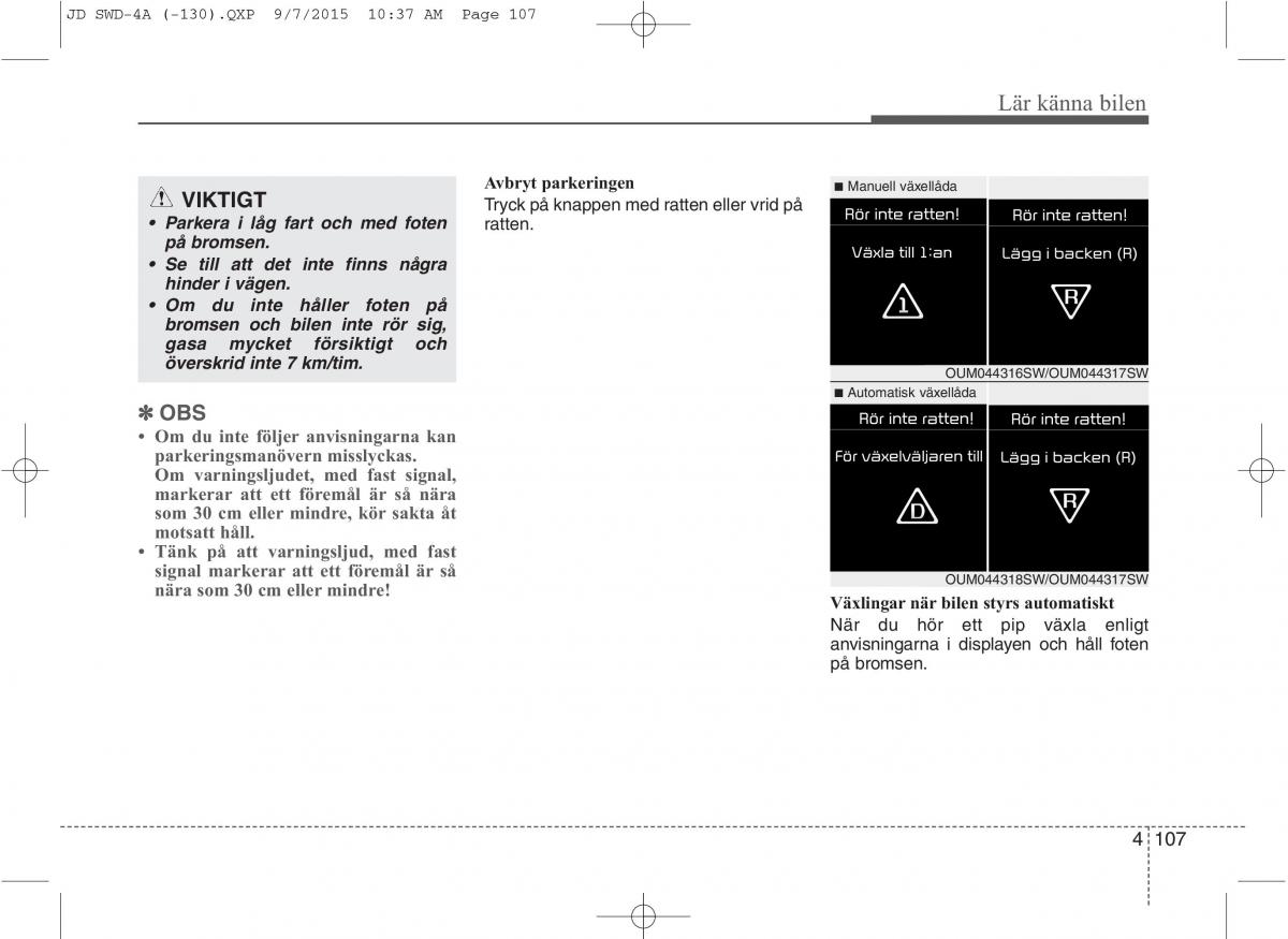 KIA Ceed II 2 instruktionsbok / page 178