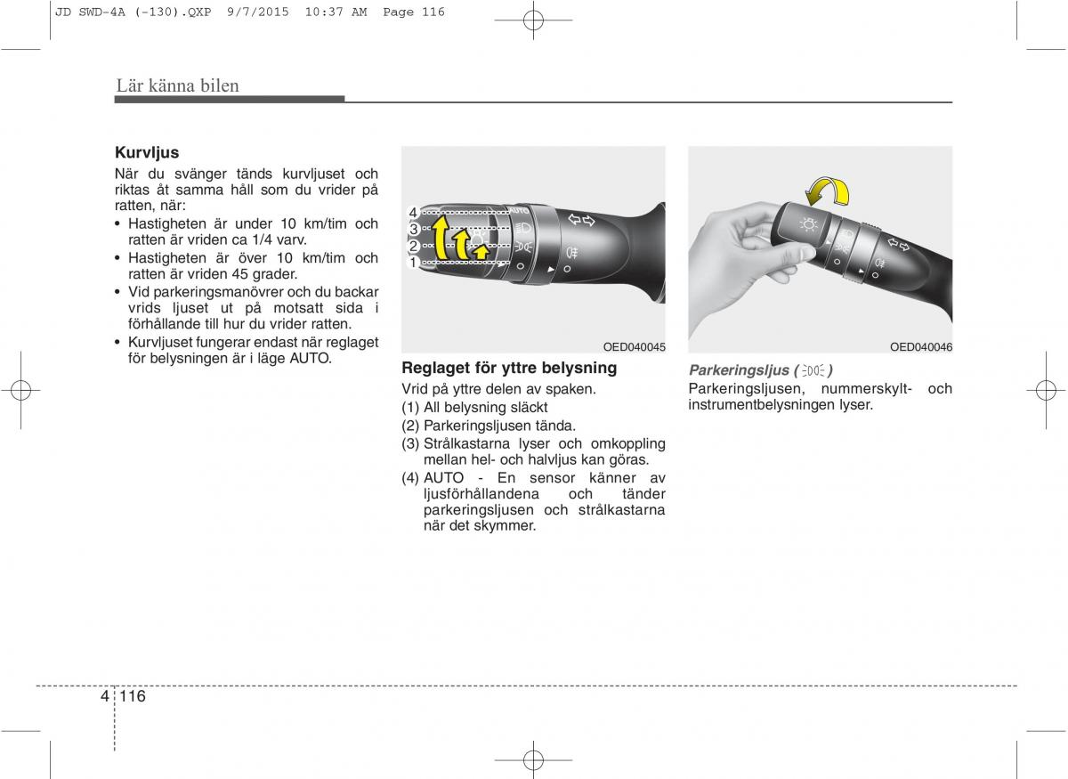 KIA Ceed II 2 instruktionsbok / page 187