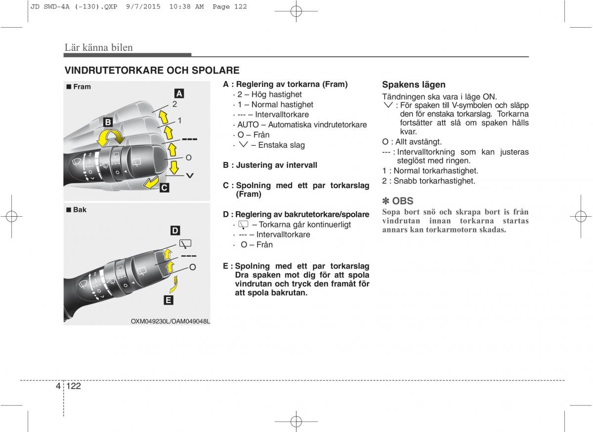 KIA Ceed II 2 instruktionsbok / page 193