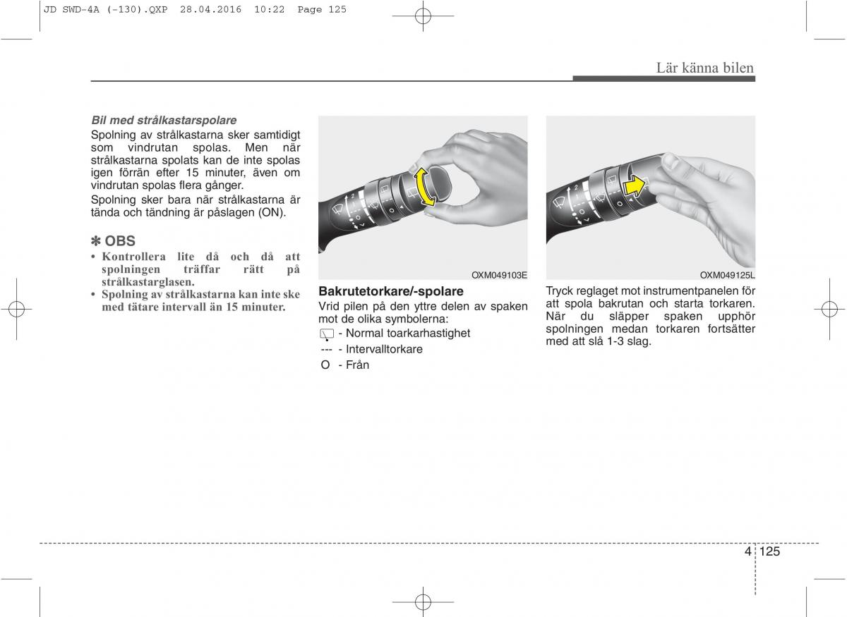 KIA Ceed II 2 instruktionsbok / page 196