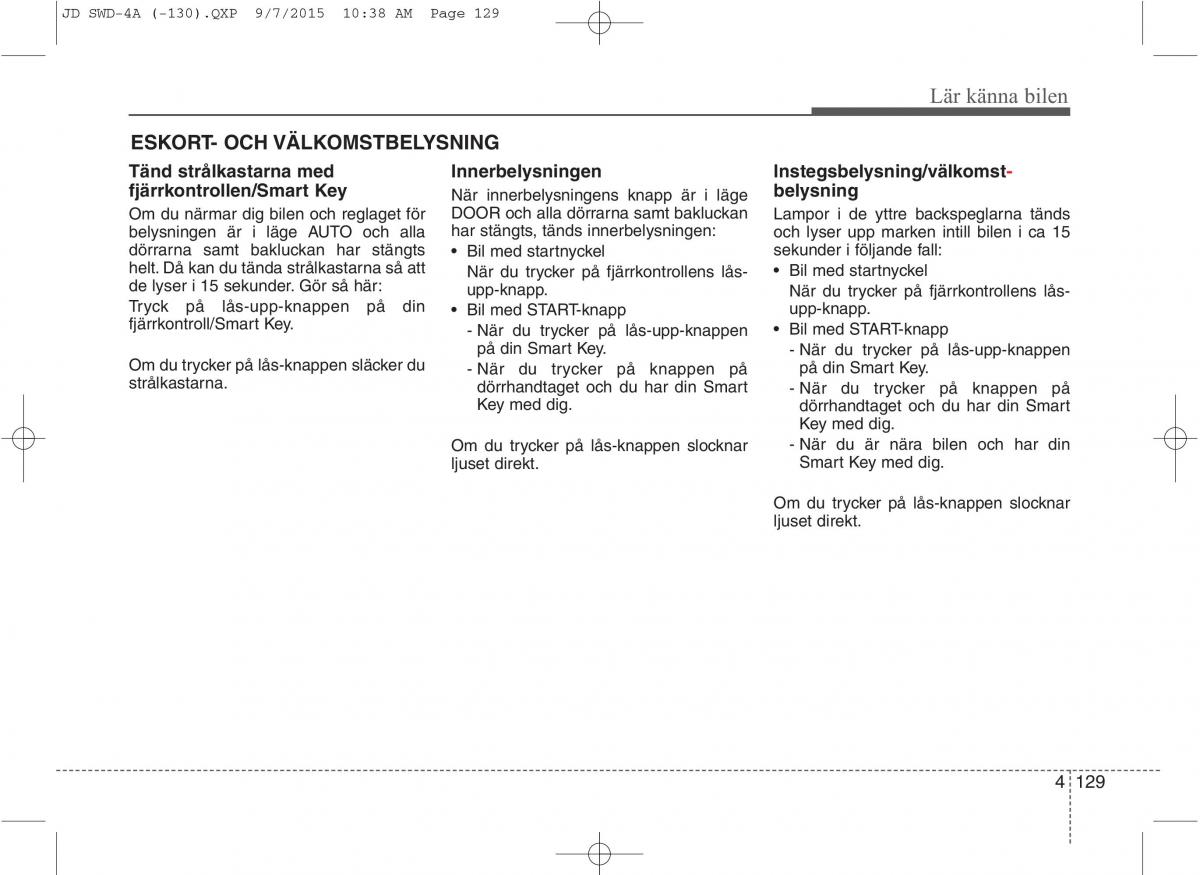 KIA Ceed II 2 instruktionsbok / page 200