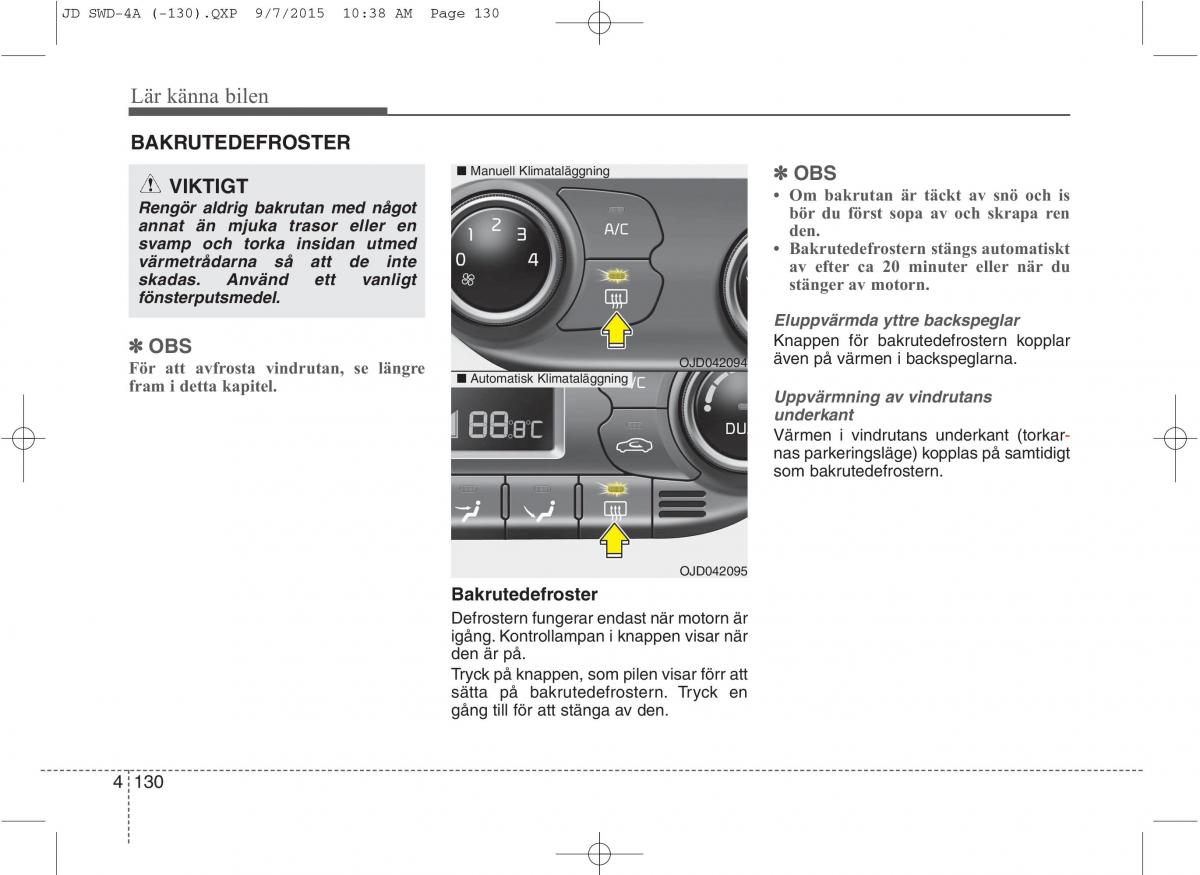 KIA Ceed II 2 instruktionsbok / page 201