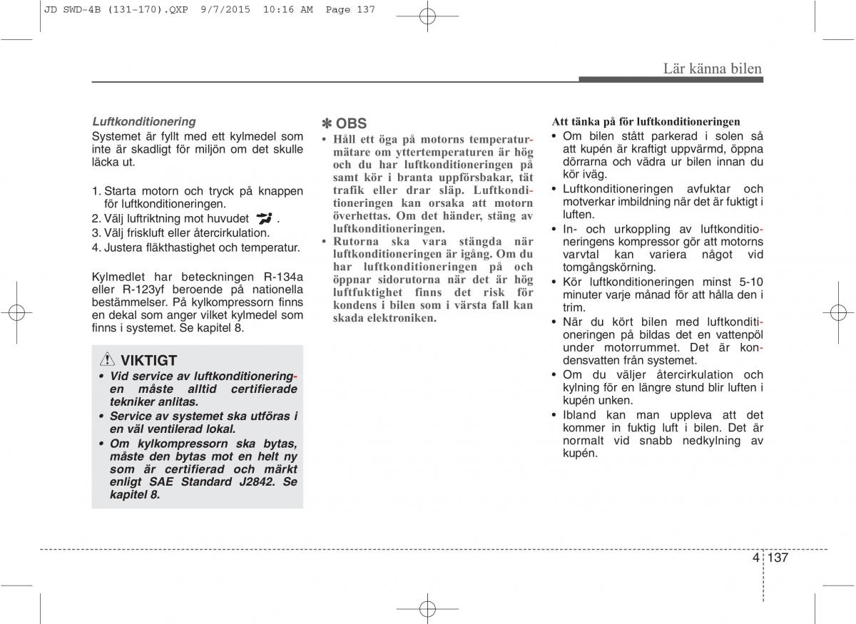 KIA Ceed II 2 instruktionsbok / page 208