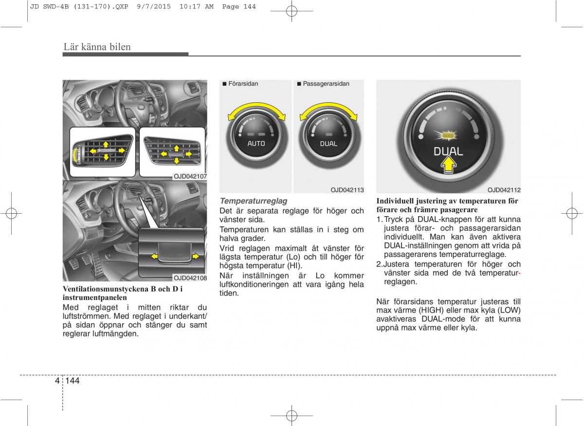 KIA Ceed II 2 instruktionsbok / page 215