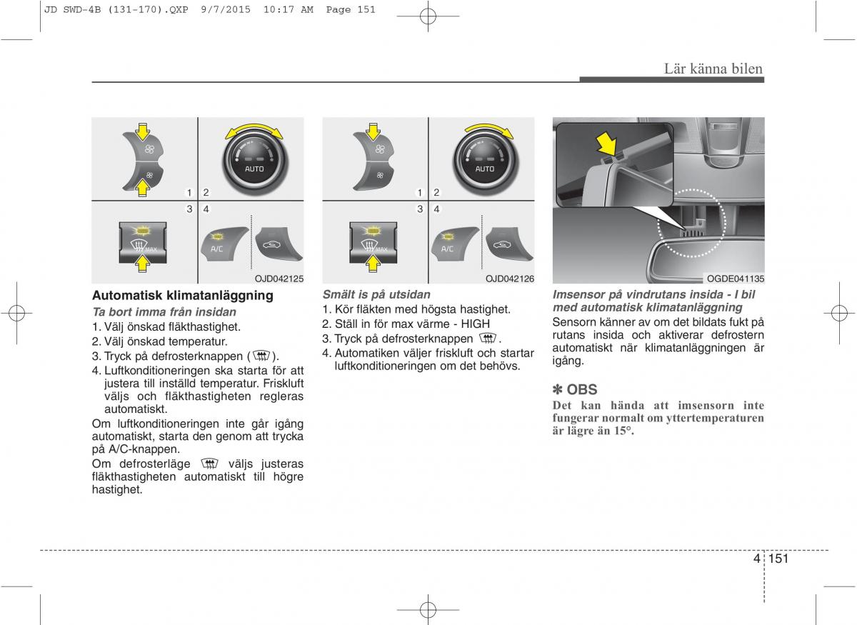 KIA Ceed II 2 instruktionsbok / page 222