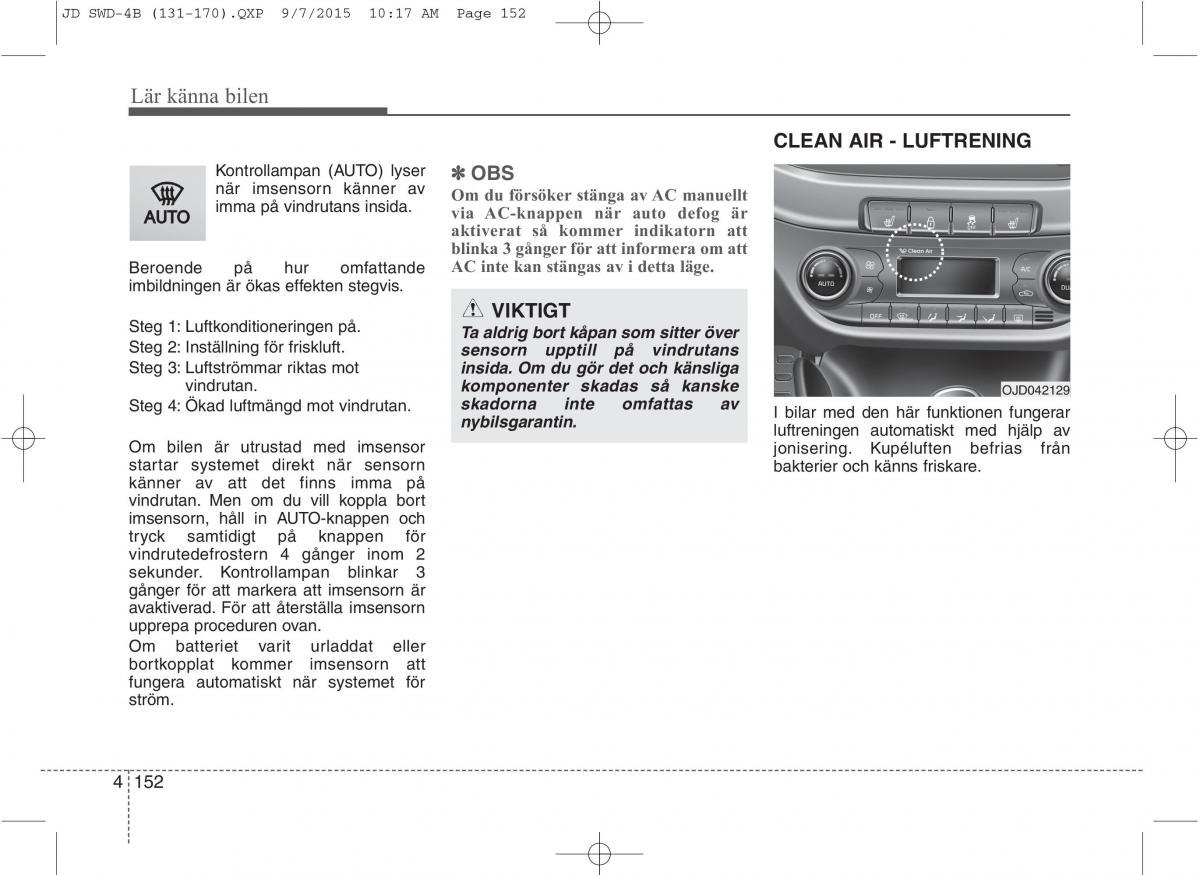 KIA Ceed II 2 instruktionsbok / page 223