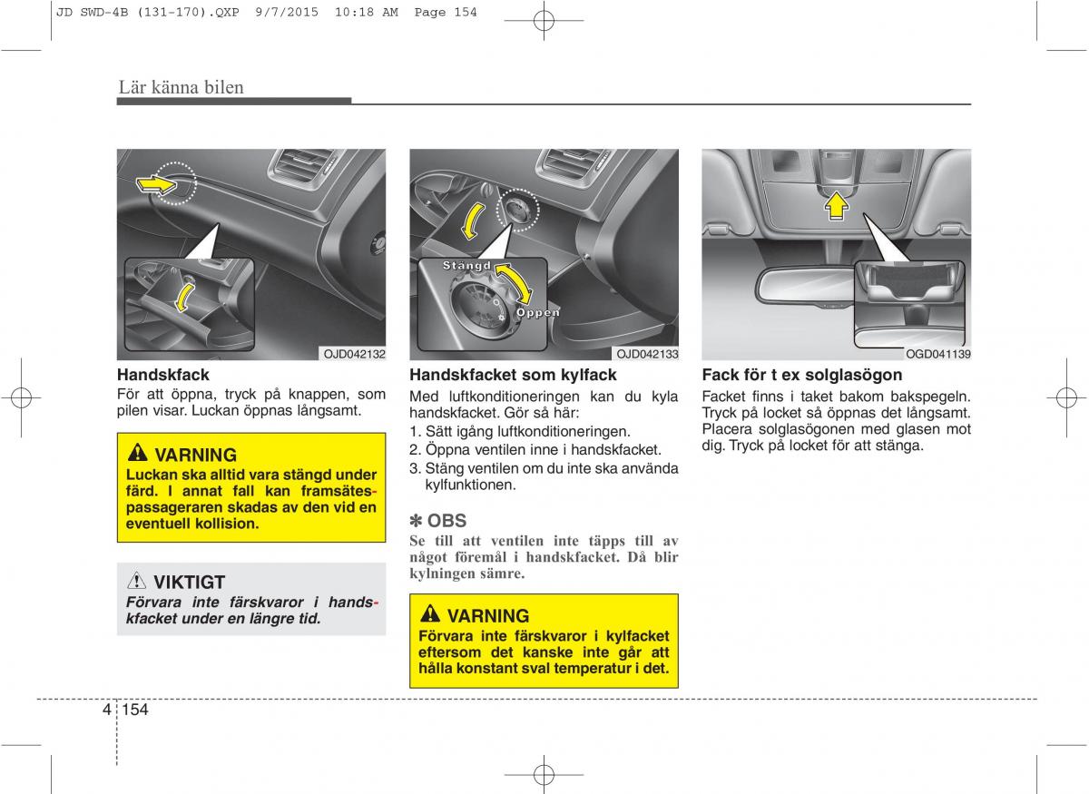 KIA Ceed II 2 instruktionsbok / page 225