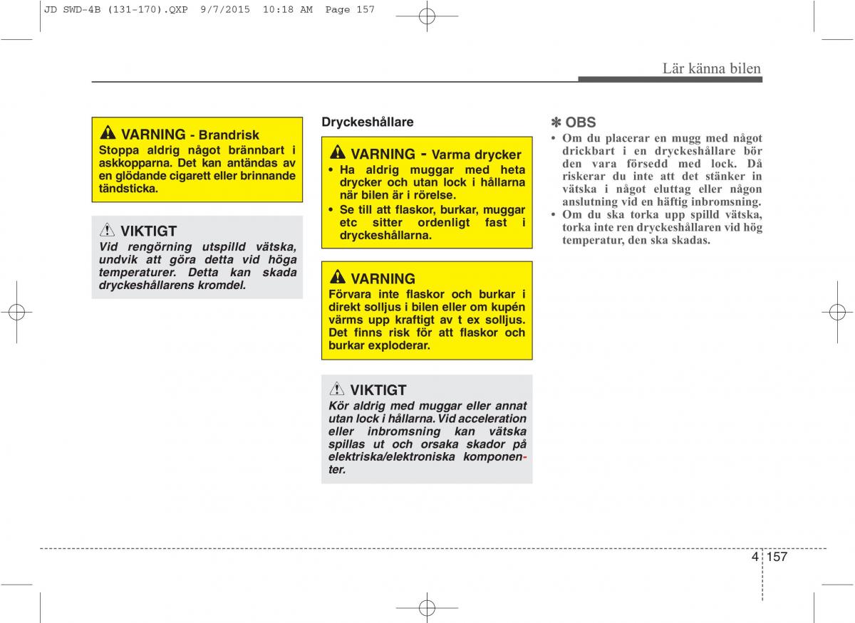 KIA Ceed II 2 instruktionsbok / page 228