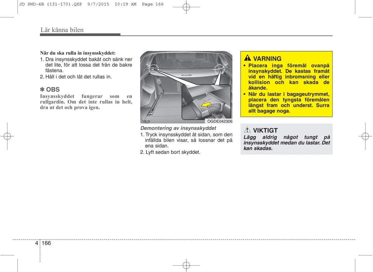 KIA Ceed II 2 instruktionsbok / page 237