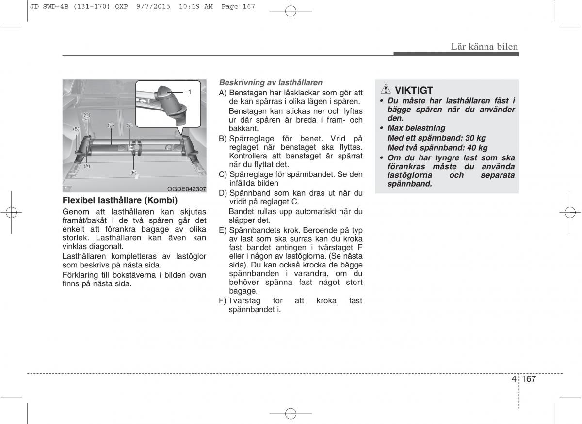 KIA Ceed II 2 instruktionsbok / page 238