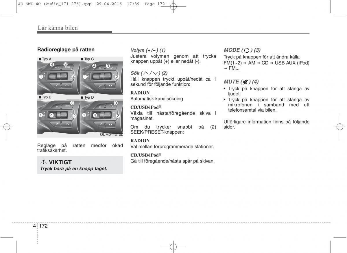 KIA Ceed II 2 instruktionsbok / page 243