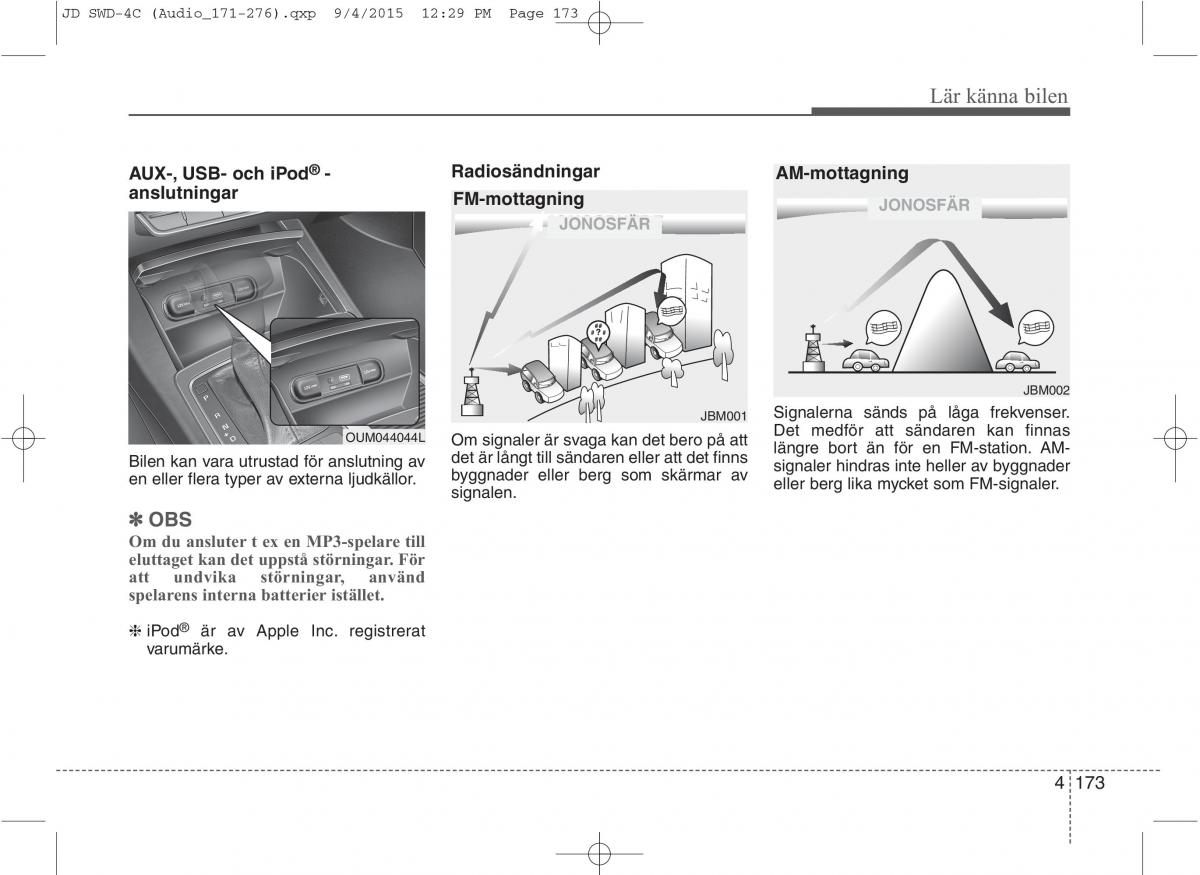 KIA Ceed II 2 instruktionsbok / page 244