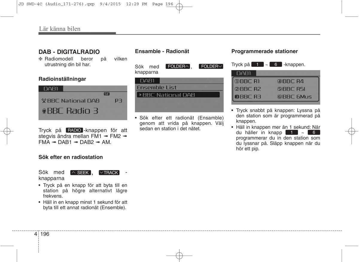 KIA Ceed II 2 instruktionsbok / page 267