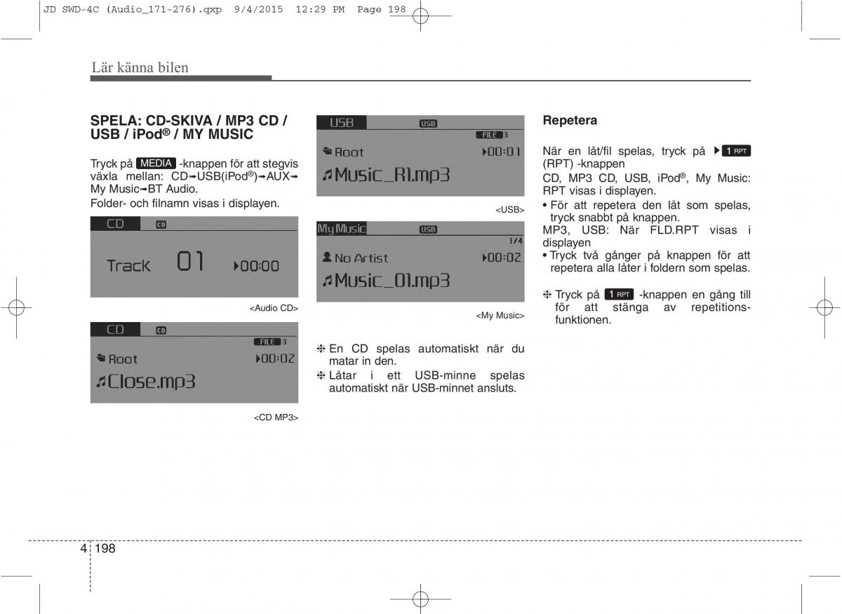 KIA Ceed II 2 instruktionsbok / page 269