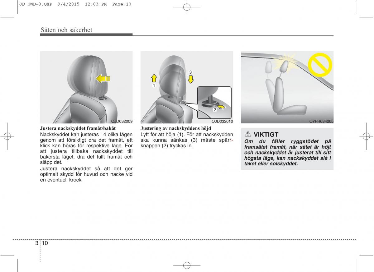 KIA Ceed II 2 instruktionsbok / page 27