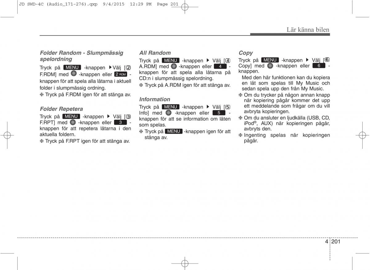 KIA Ceed II 2 instruktionsbok / page 272