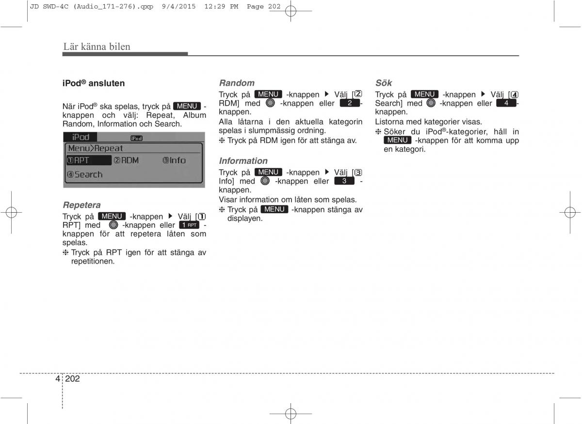 KIA Ceed II 2 instruktionsbok / page 273