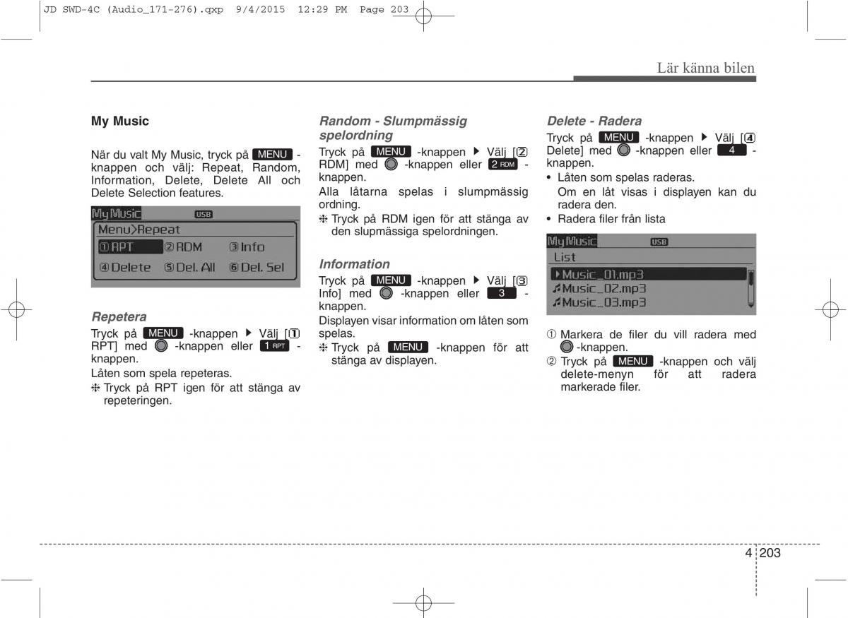 KIA Ceed II 2 instruktionsbok / page 274