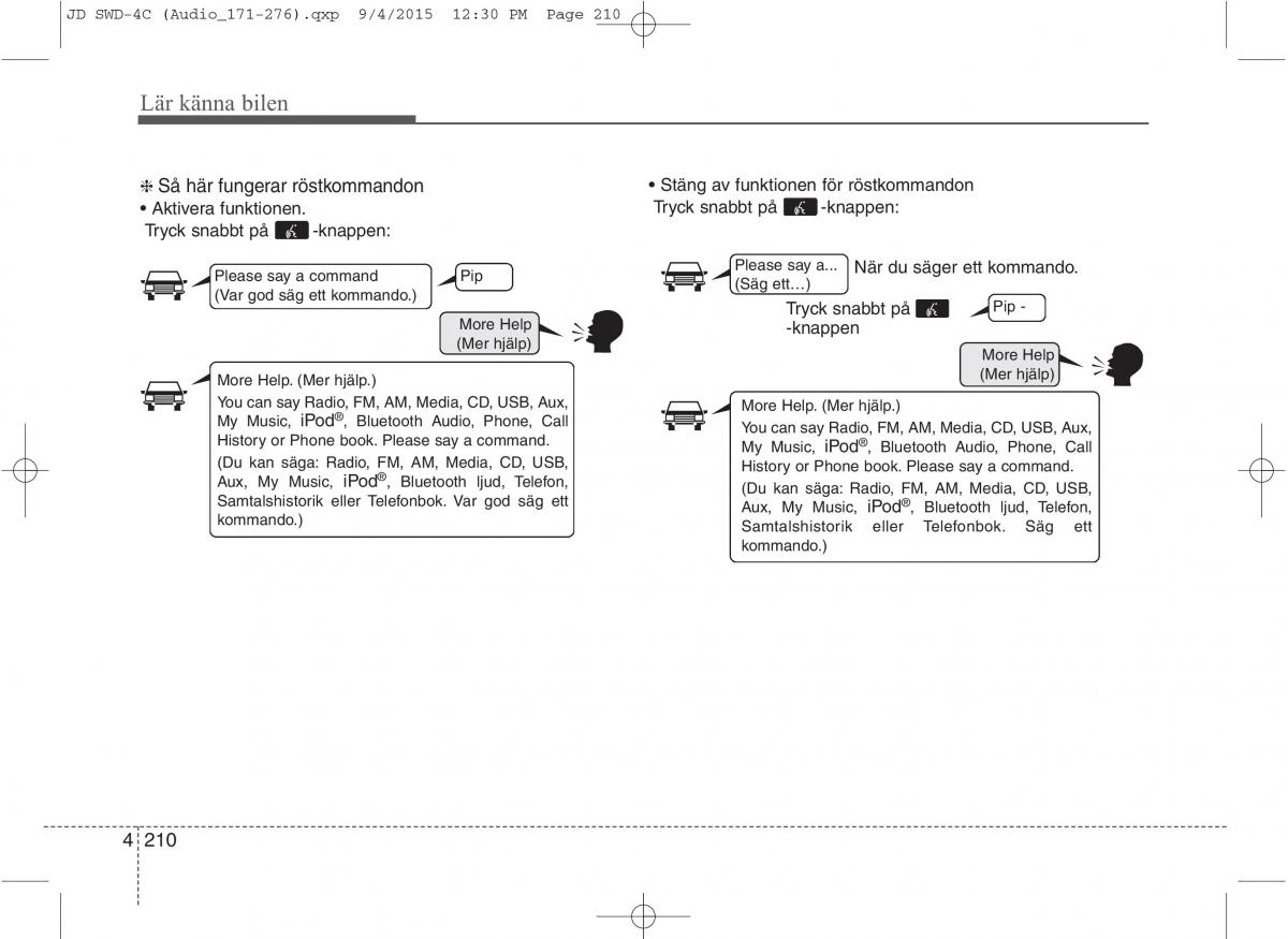 KIA Ceed II 2 instruktionsbok / page 281