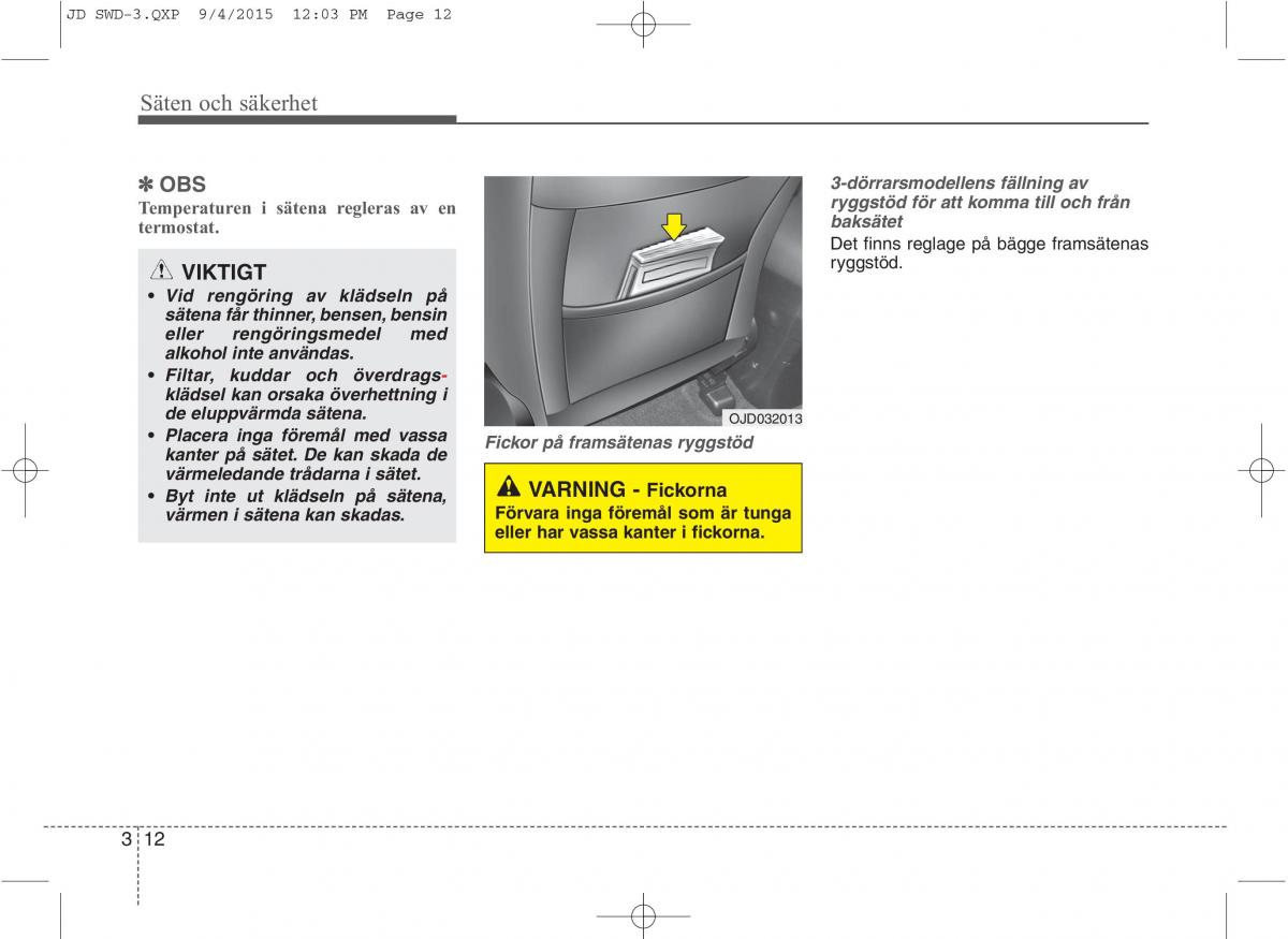 KIA Ceed II 2 instruktionsbok / page 29