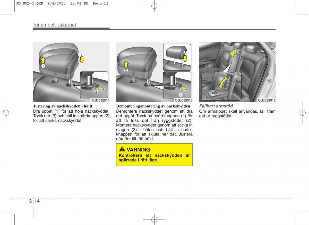 KIA Ceed II 2 instruktionsbok / page 31