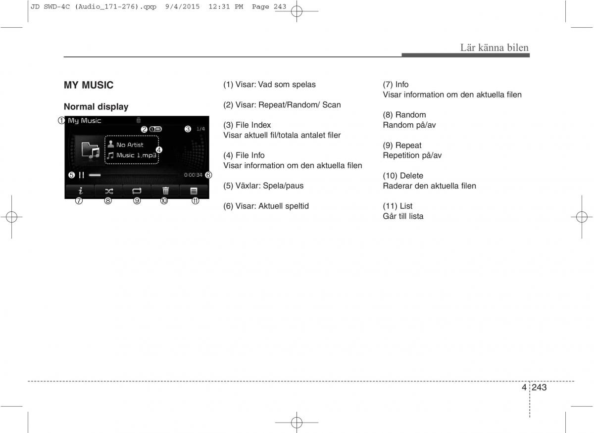 KIA Ceed II 2 instruktionsbok / page 314