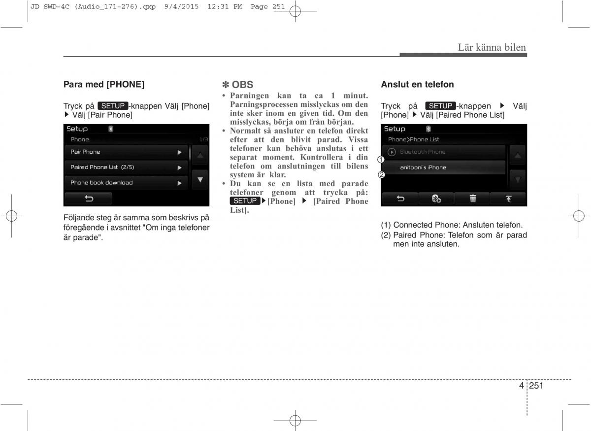 KIA Ceed II 2 instruktionsbok / page 322