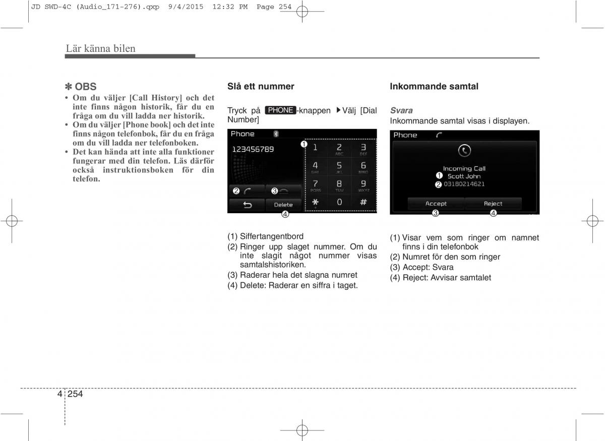 KIA Ceed II 2 instruktionsbok / page 325