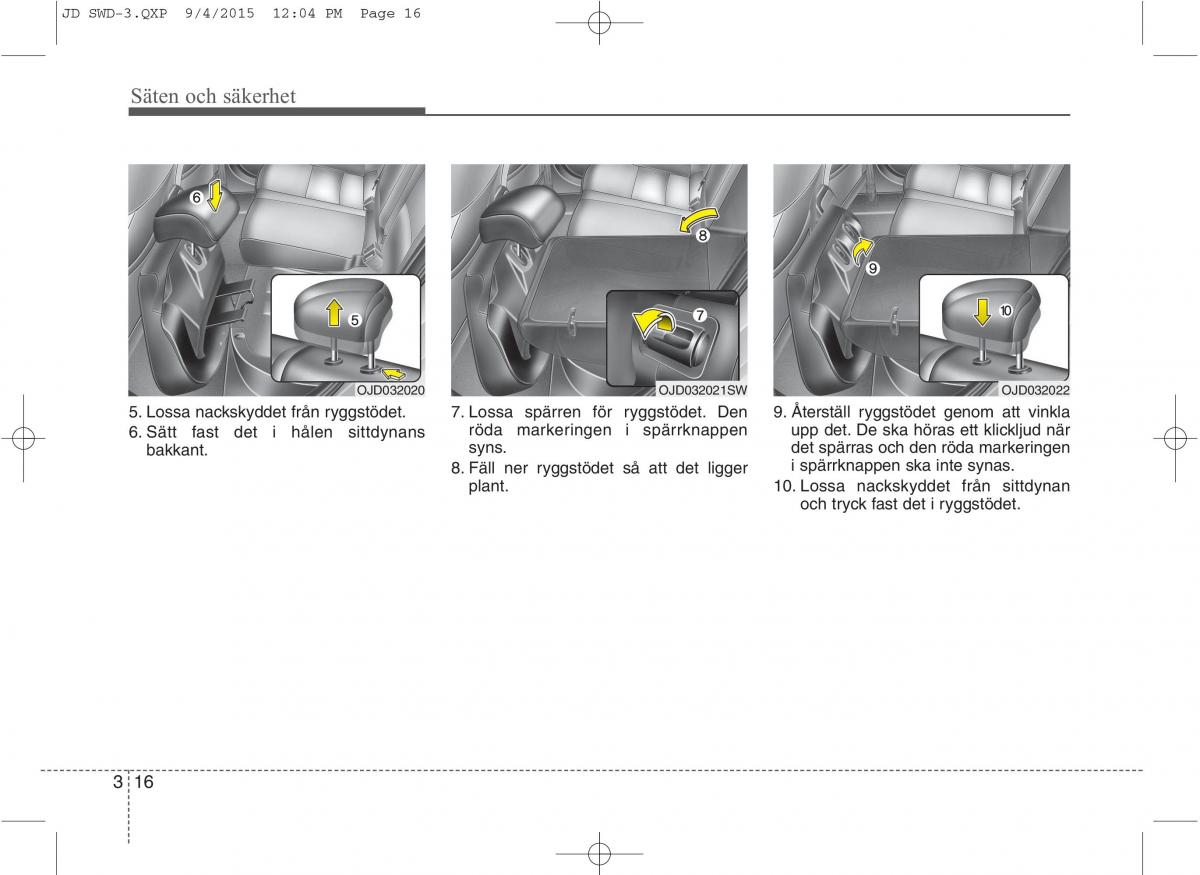 KIA Ceed II 2 instruktionsbok / page 33