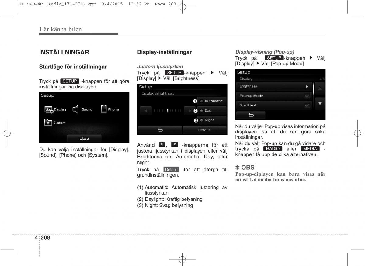 KIA Ceed II 2 instruktionsbok / page 339