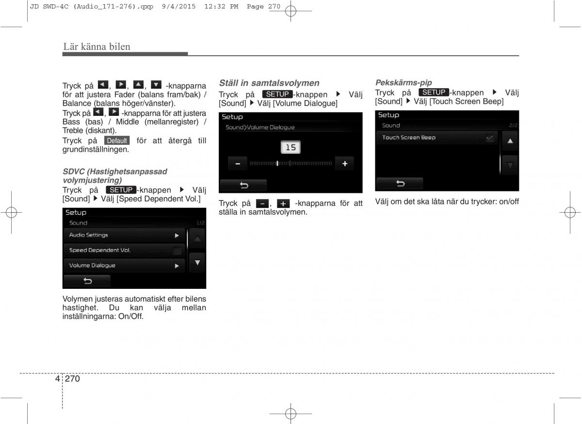 KIA Ceed II 2 instruktionsbok / page 341