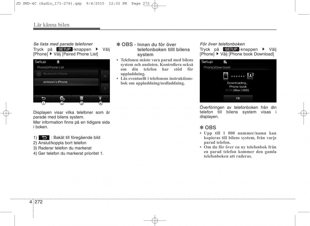 KIA Ceed II 2 instruktionsbok / page 343