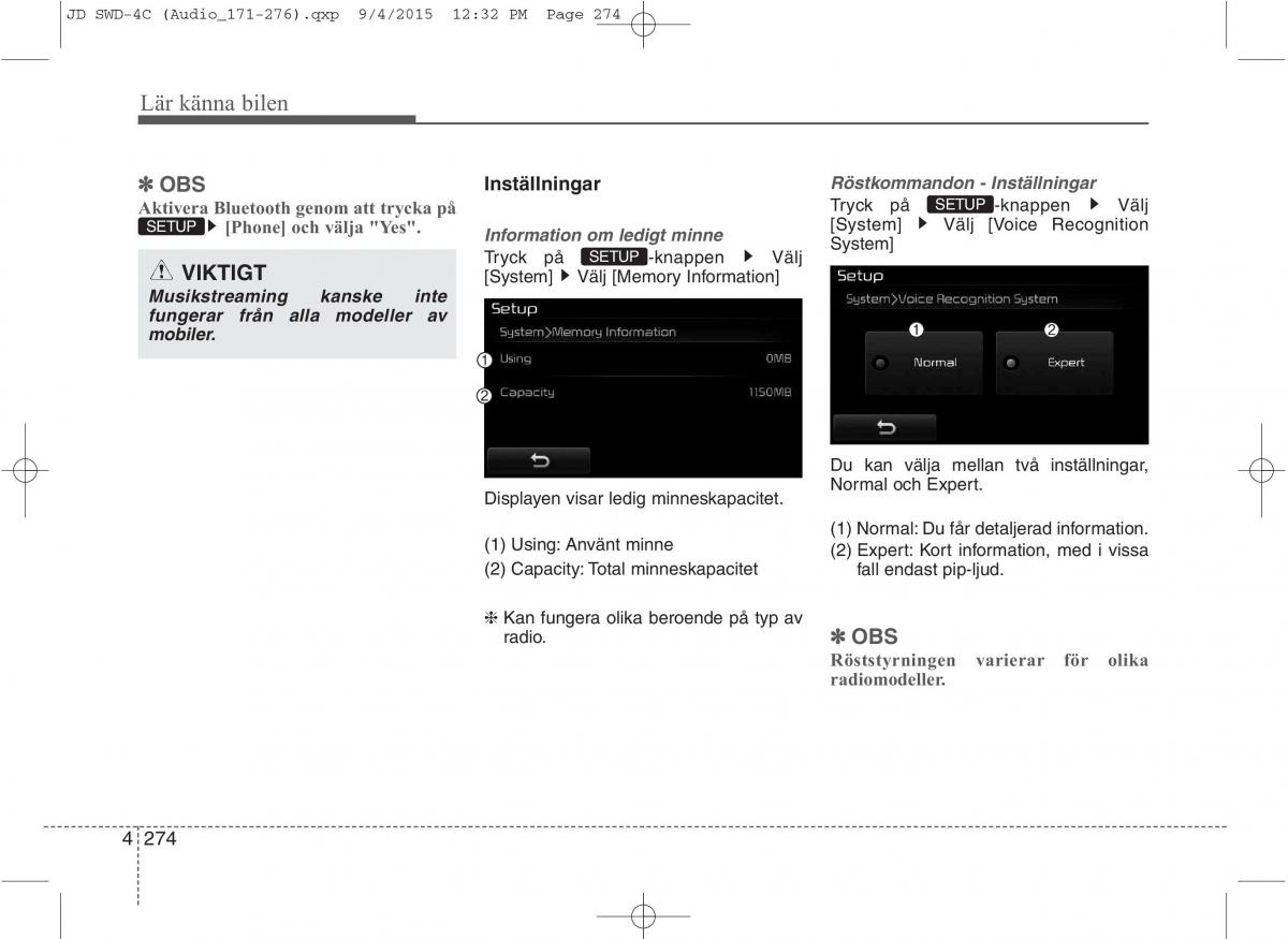 KIA Ceed II 2 instruktionsbok / page 345