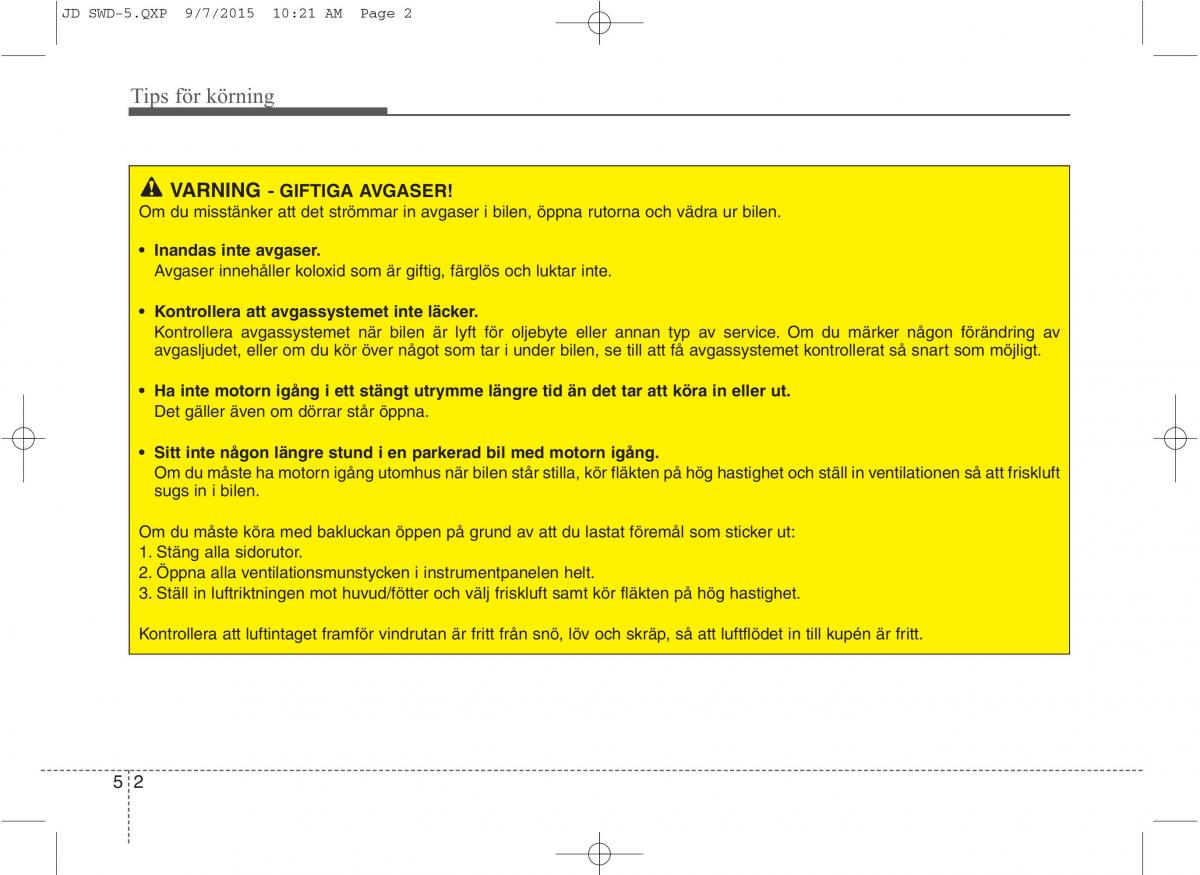 KIA Ceed II 2 instruktionsbok / page 349